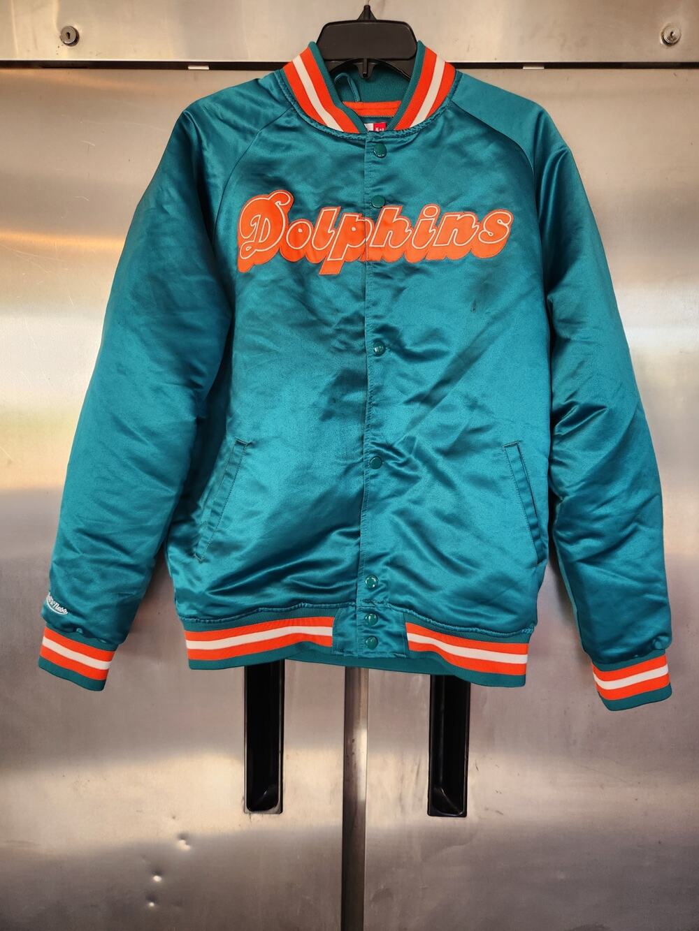 Mitchell & Ness Miami Dolphins Throwbacks Satin Jacket